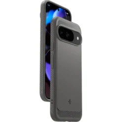 Spigen Pixel 9|Pixel 9 Pro-Etui RUGGED ARMOR GOOGLE PIXEL 9 / 9 PRO MARBLE GREY