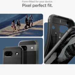 Spigen Pixel 8A|Google-Etui Rugged Armor Google Pixel 8a Matte Black