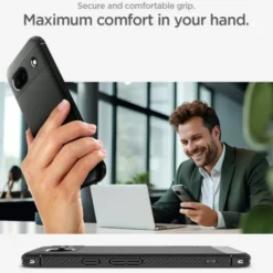 Spigen Pixel 8A|Google-Etui Rugged Armor Google Pixel 8a Matte Black