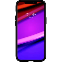 Spigen Iphone 12 Pro|Apple-Etui Rugged Armor iPhone 12 12 Pro Matte Black Czarne Case