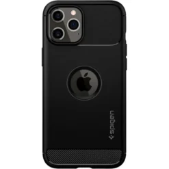 Spigen Iphone 12 Pro|Apple-Etui Rugged Armor iPhone 12 12 Pro Matte Black Czarne Case