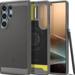 Spigen Samsung|Galaxy S25 Ultra-ETUI RUGGED ARMOR MAG MAGSAFE SAMSUNG GALAXY S25 ULTRA MARBLE GREY
