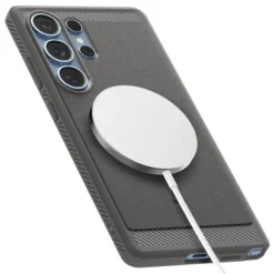 Spigen Samsung|Galaxy S25 Ultra-ETUI RUGGED ARMOR MAG MAGSAFE SAMSUNG GALAXY S25 ULTRA MARBLE GREY
