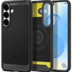 Spigen Samsung|Galaxy S25 Plus-Etui RUGGED ARMOR MAG MAGSAFE GALAXY S25+ PLUS MATTE BLACK