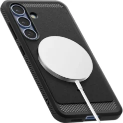 Spigen Samsung|Galaxy S25 Plus-Etui RUGGED ARMOR MAG MAGSAFE GALAXY S25+ PLUS MATTE BLACK