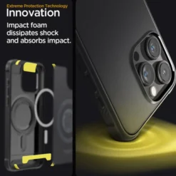 Spigen Iphone 15 Pro Max|Iphone 15 Pro Max-Etui Rugged Armor Mag Magsafe iPhone 15 Pro Max Matte Black Czarny Case