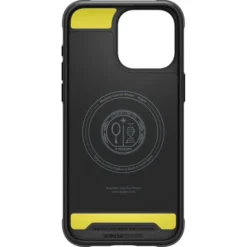 Spigen Iphone 15 Pro Max|Iphone 15 Pro Max-Etui Rugged Armor Mag Magsafe iPhone 15 Pro Max Matte Black Czarny Case