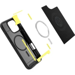 Spigen Iphone 16 Pro Max|Iphone 16 Pro Max-ETUI RUGGED ARMOR MAG MAGSAFE IPHONE 16 PRO MAX MATTE BLACK