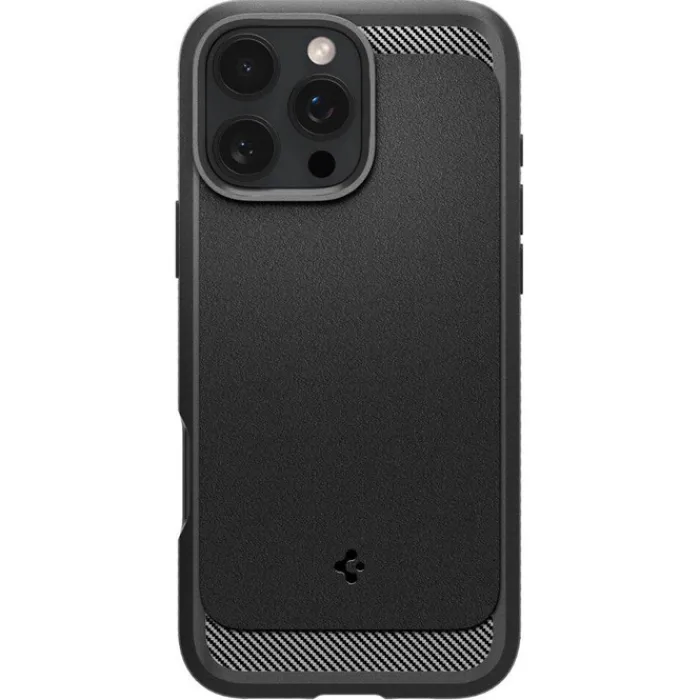 Spigen Iphone 16 Pro Max|Iphone 16 Pro Max-ETUI RUGGED ARMOR MAG MAGSAFE IPHONE 16 PRO MAX MATTE BLACK