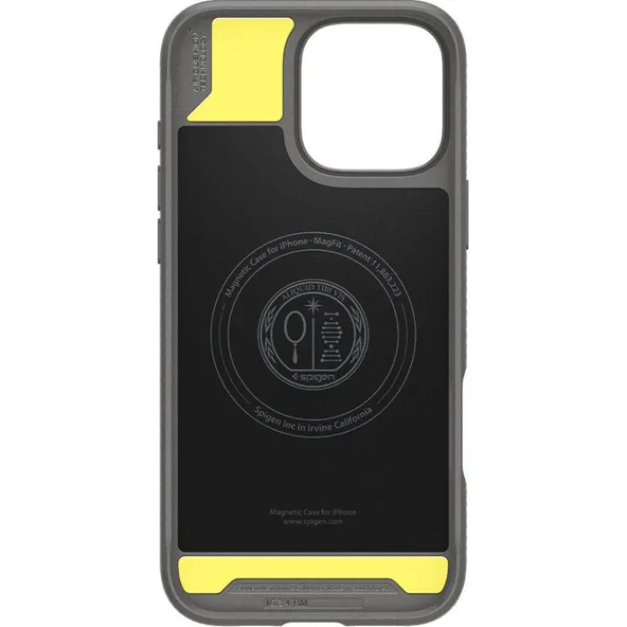 Spigen Apple|Magsafe-ETUI RUGGED ARMOR MAG MAGSAFE IPHONE 16 PRO GREY