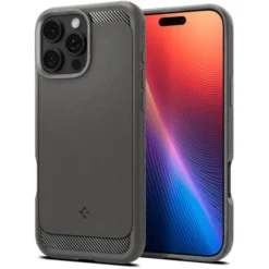 Spigen Apple|Magsafe-ETUI RUGGED ARMOR MAG MAGSAFE IPHONE 16 PRO GREY