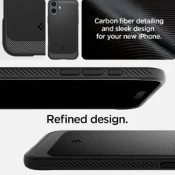 Spigen Iphone 16 Plus|Iphone 16 Plus-Etui RUGGED ARMOR MAG MAGSAFE IPHONE 16 PLUS MATTE BLACK