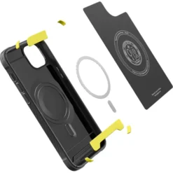 Spigen Iphone 14|Apple-Etui Rugged Armor Mag Magsafe iPhone 14 Matte Black Czarny Case