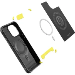 Spigen Iphone 14 Pro|Apple-Etui Rugged Armor Mag Magsafe iPhone 14 Pro Matte Black Czarny Case