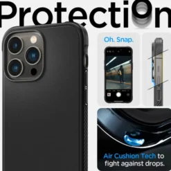 Spigen Iphone 14 Pro|Apple-Etui Rugged Armor Mag Magsafe iPhone 14 Pro Matte Black Czarny Case