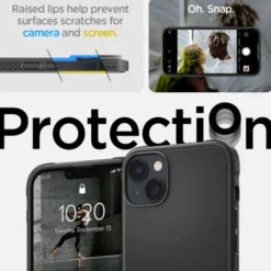 Spigen Iphone 14 Plus|Apple-Etui Rugged Armor Mag Magsafe iPhone 14 Plus Matte Black Czarny Case