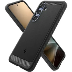 Spigen Samsung|Galaxy S25-Etui RUGGED ARMOR MAG MAGSAFE GALAXY S25 MATTE BLACK