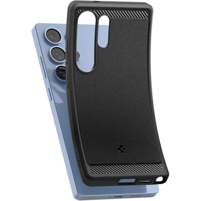Spigen Samsung|Galaxy S25 Ultra-ETUI RUGGED ARMOR MAG MAGSAFE SAMSUNG GALAXY S25 ULTRA MATTE BLACK