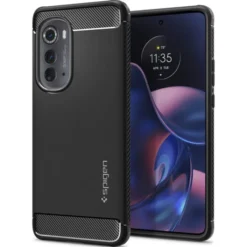 Spigen Motorola|Inne Marki-Etui Rugged Armor Motorola Edge 2022 Matte Black Czarny Case