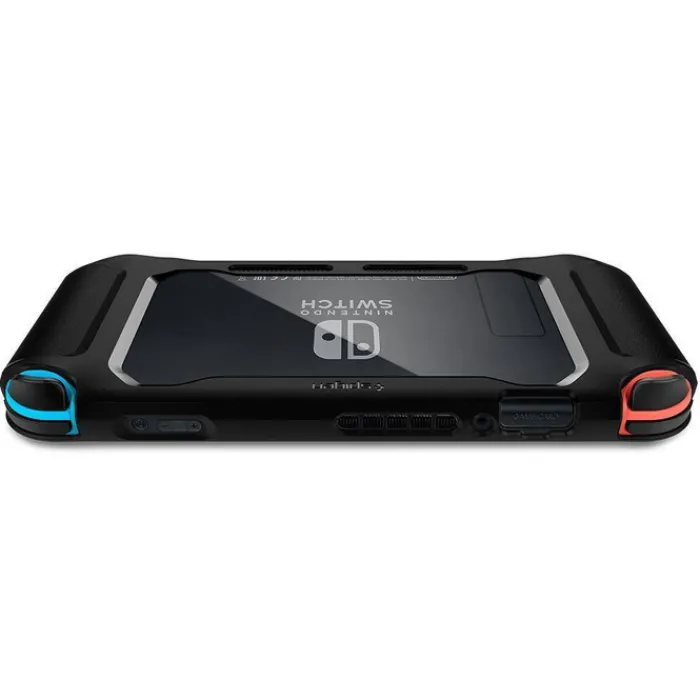 Spigen Nintendo|Akcesoria Do Konsol-Etui Rugged Armor Nintendo Switch Black Czarne Case