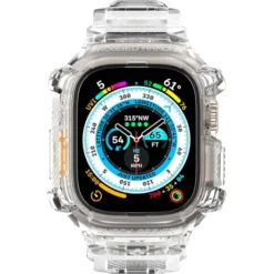 Spigen Apple Watch Ultra 49Mm|Apple Watch Ultra 2 49Mm-Etui Rugged Armor Pro Apple Watch Ultra 49mm Ultra 2 Przezroczyste