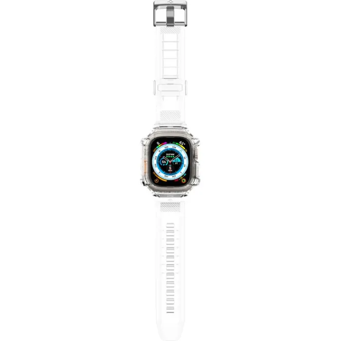 Spigen Apple Watch Ultra 49Mm|Apple Watch Ultra 2 49Mm-Etui Rugged Armor Pro Apple Watch Ultra 49mm Ultra 2 Przezroczyste