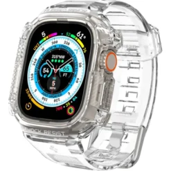 Spigen Apple Watch Ultra 49Mm|Apple Watch Ultra 2 49Mm-Etui Rugged Armor Pro Apple Watch Ultra 49mm Ultra 2 Przezroczyste