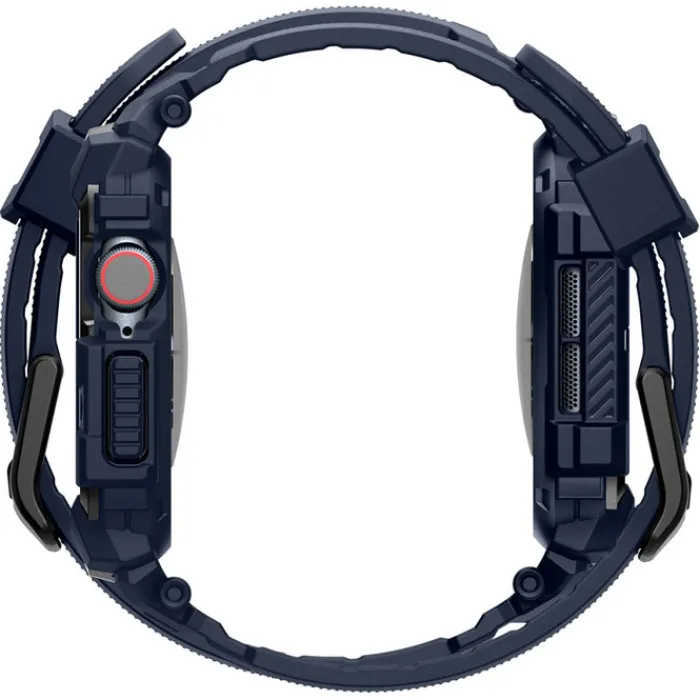 Spigen Apple Watch 11 46Mm|Apple Watch 10 46Mm-ETUI RUGGED ARMOR ”PRO” APPLE WATCH 10 (46 MM) NAVY BLUE