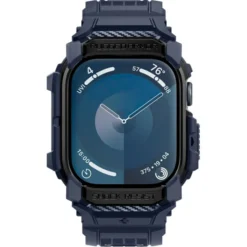 Spigen Apple Watch 11 46Mm|Apple Watch 10 46Mm-ETUI RUGGED ARMOR ”PRO” APPLE WATCH 10 (46 MM) NAVY BLUE