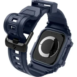 Spigen Apple Watch 11 46Mm|Apple Watch 10 46Mm-ETUI RUGGED ARMOR ”PRO” APPLE WATCH 10 (46 MM) NAVY BLUE