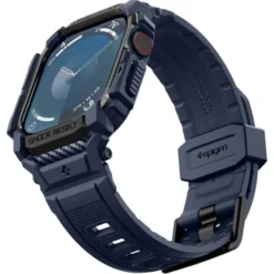 Spigen Apple Watch 11 46Mm|Apple Watch 10 46Mm-ETUI RUGGED ARMOR ”PRO” APPLE WATCH 10 (46 MM) NAVY BLUE