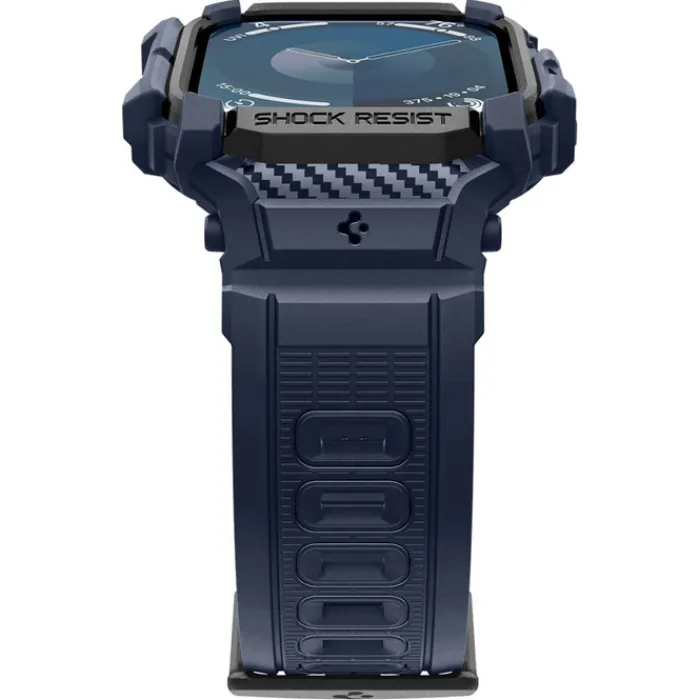 Spigen Apple Watch 11 46Mm|Apple Watch 10 46Mm-ETUI RUGGED ARMOR ”PRO” APPLE WATCH 10 (46 MM) NAVY BLUE