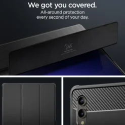Spigen Galaxy Tab S10 Ultra|Galaxy Tab S9 Ultra-Etui Rugged Armor ”pro” Galaxy Tab S8 Ultra / Galaxy Tab S10 Ultra / Galaxy S9 Ultra 14.6 Black Case
