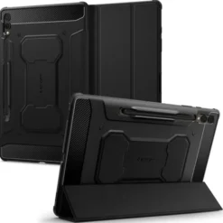 Spigen Samsung|Galaxy Tab S9 Plus-Etui Rugged Armor ”pro” Galaxy Tab S9+ Plus 12.4 X810 / X816B Black Case
