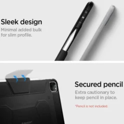 Spigen Ipad Mini 2012|Ipad Pro 5 12.9 2021-Etui Rugged Armor Pro iPad Pro 4/5/6 12.9 2020/2021/2022 Black Case