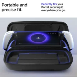 Spigen Inne-Etui Rugged Armor ”pro” Sony Playstation Portal Black Case