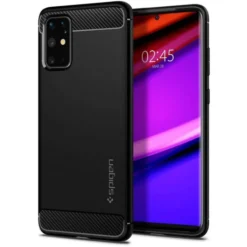 Spigen Samsung|Galaxy S20+ Plus-Etui Rugged Armor Samsung Galaxy S20 Plus Matte Black Czarne Case
