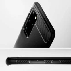 Spigen Samsung|Galaxy S20+ Plus-Etui Rugged Armor Samsung Galaxy S20 Plus Matte Black Czarne Case