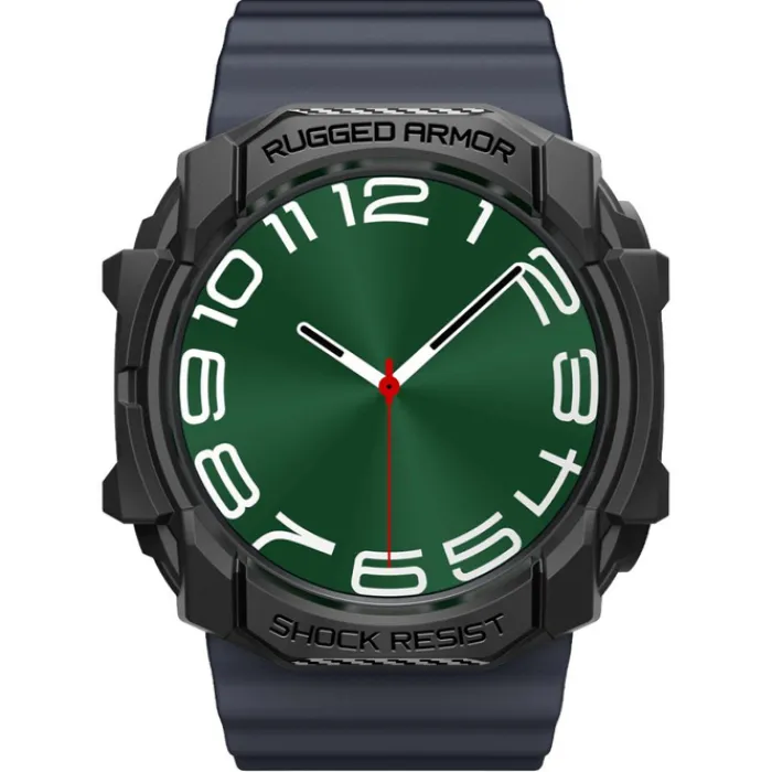 Spigen Galaxy Watch Ultra 47Mm|Samsung-ETUI RUGGED ARMOR SAMSUNG GALAXY WATCH ULTRA (47 MM) MATTE BLACK