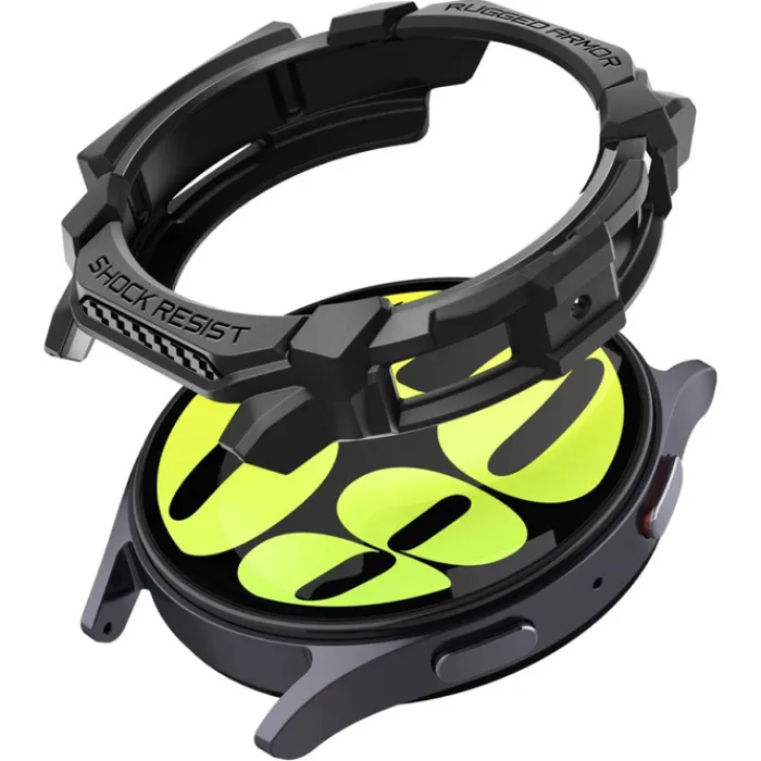 Spigen Samsung|Galaxy Watch 7 44Mm-ETUI RUGGED ARMOR SAMSUNG GALAXY WATCH 7 (44 MM) MATTE BLACK