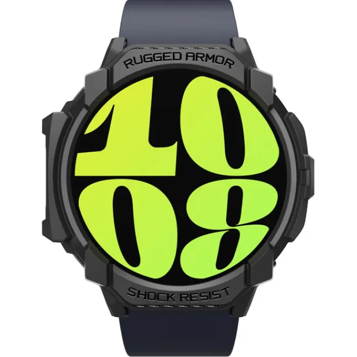 Spigen Samsung|Galaxy Watch 7 44Mm-ETUI RUGGED ARMOR SAMSUNG GALAXY WATCH 7 (44 MM) MATTE BLACK