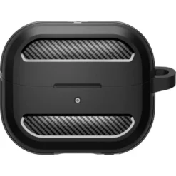 Spigen Galaxy Buds 3 Pro|Etui Galaxy Buds-ETUI RUGGED ARMOR SAMSUNG GALAXY BUDS 3 / 3 PRO MATTE BLACK