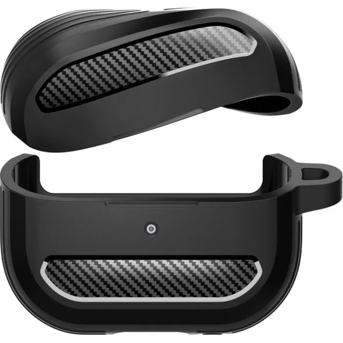 Spigen Galaxy Buds 3 Pro|Etui Galaxy Buds-ETUI RUGGED ARMOR SAMSUNG GALAXY BUDS 3 / 3 PRO MATTE BLACK