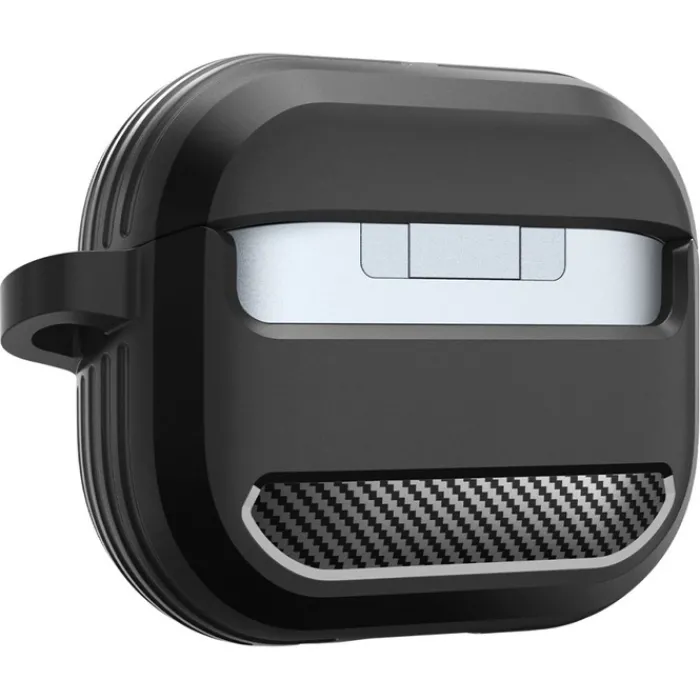 Spigen Galaxy Buds 3 Pro|Etui Galaxy Buds-ETUI RUGGED ARMOR SAMSUNG GALAXY BUDS 3 / 3 PRO MATTE BLACK