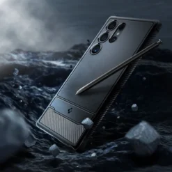 Spigen Samsung|Galaxy S24 Ultra-Etui Rugged Armor Samsung Galaxy S24 Ultra Matte Black Case