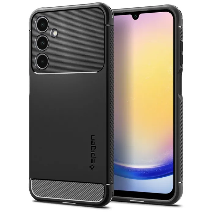 Spigen Samsung|Galaxy A25-Etui Rugged Armor Samsung Galaxy A25 5g Matte Black Case