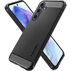 Spigen Samsung|Galaxy A55-Etui Rugged Armor Samsung Galaxy A55 5g Matte Black Case