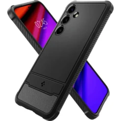 Spigen Samsung|Galaxy S24-Etui Rugged Armor Samsung Galaxy S24 Matte Black Case