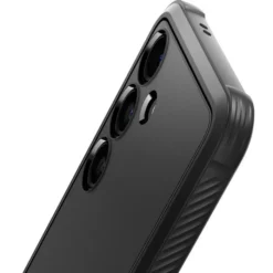Spigen Samsung|Galaxy S24-Etui Rugged Armor Samsung Galaxy S24 Matte Black Case