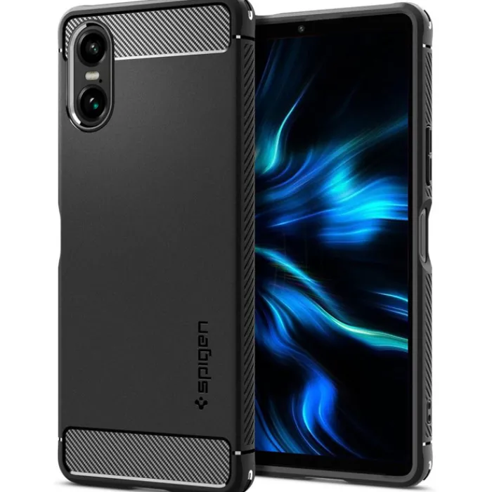Spigen Xperia 10 Vi|Xperia 1 Vi-Etui Rugged Armor Sony Xperia 10 Vi Matte Black